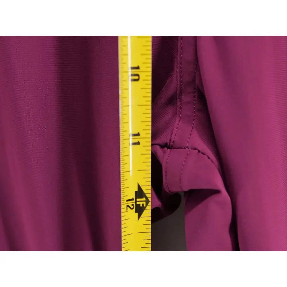 GREYSON Men's 34x32 Plum Red Performance Athletic Golf Pants Stretch Blend